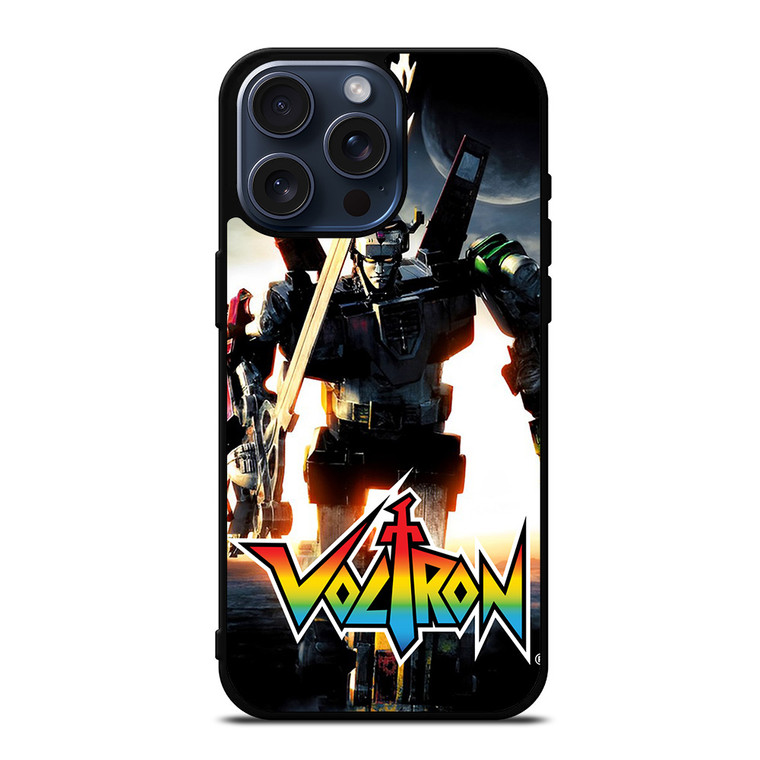 VOLTRON LION FORCE ROBOT 3D iPhone 15 Pro Max Case Cover