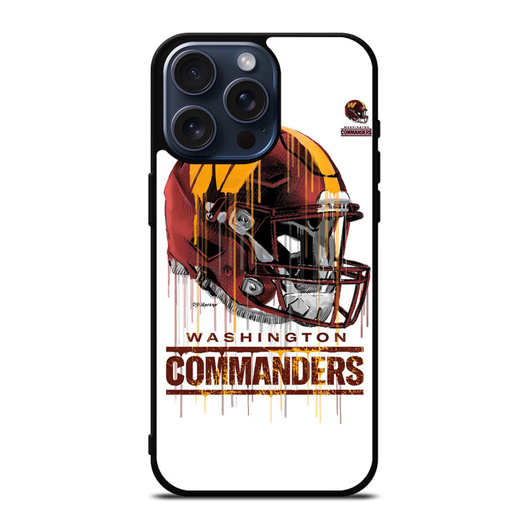 WASHINGTON COMMANDERS HELM ICON iPhone 15 Pro Max Case Cover