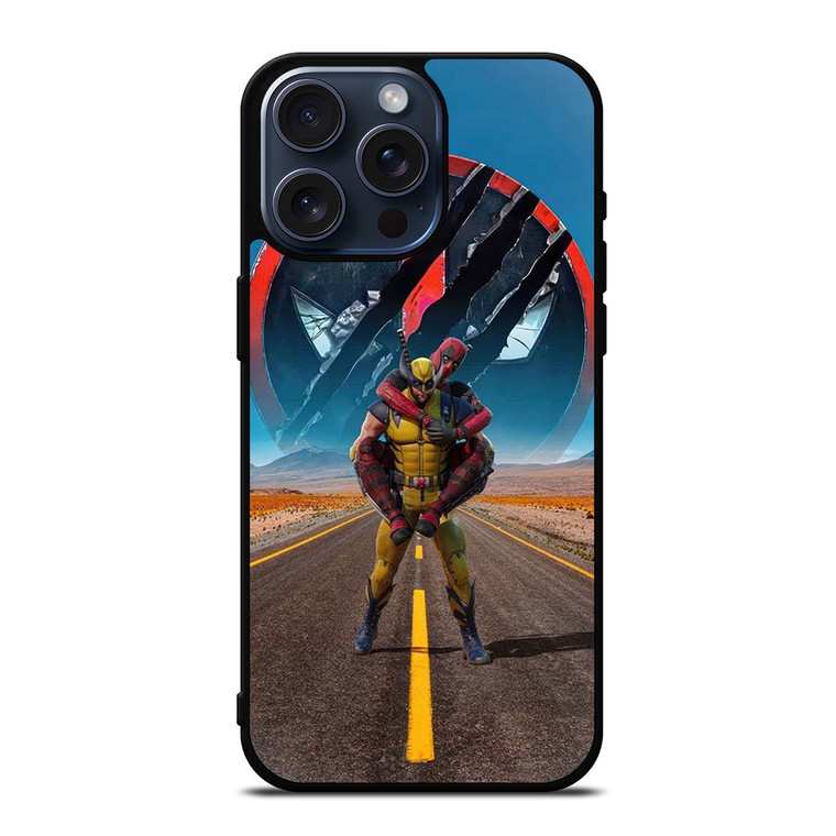 WOLVERINE FEAT DEADPOL MARVEL iPhone 15 Pro Max Case Cover
