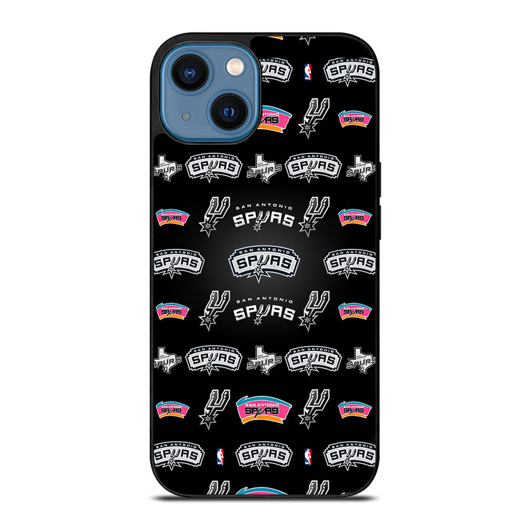 SAN ANTONIO SPURS COLLAGE iPhone 14 Case Cover