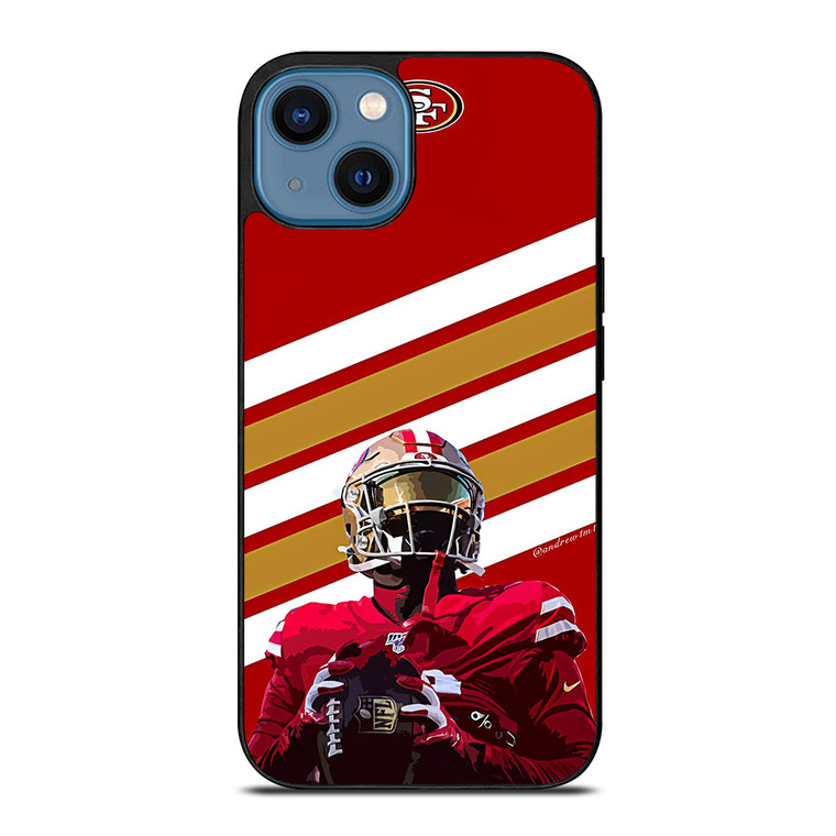 San Francisco 49ers STRIPS NFL iPhone 14 Case Cover