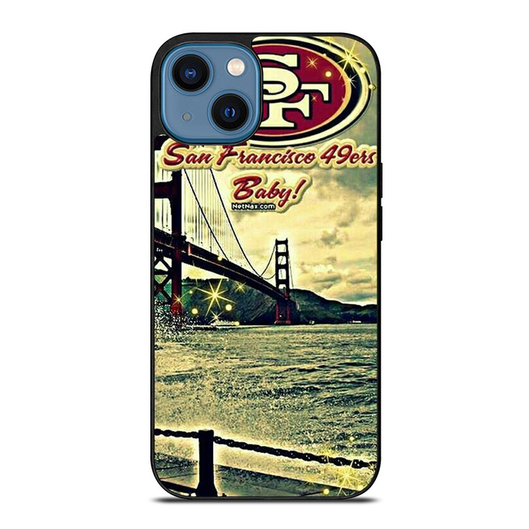 sf49ers SF 49ERS BRIDGE FOOTBALL iPhone 14 Case Cover