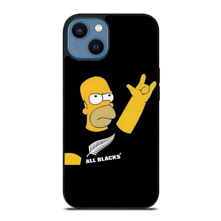 SIMPSON ALL BLACKS iPhone 14 Case Cover