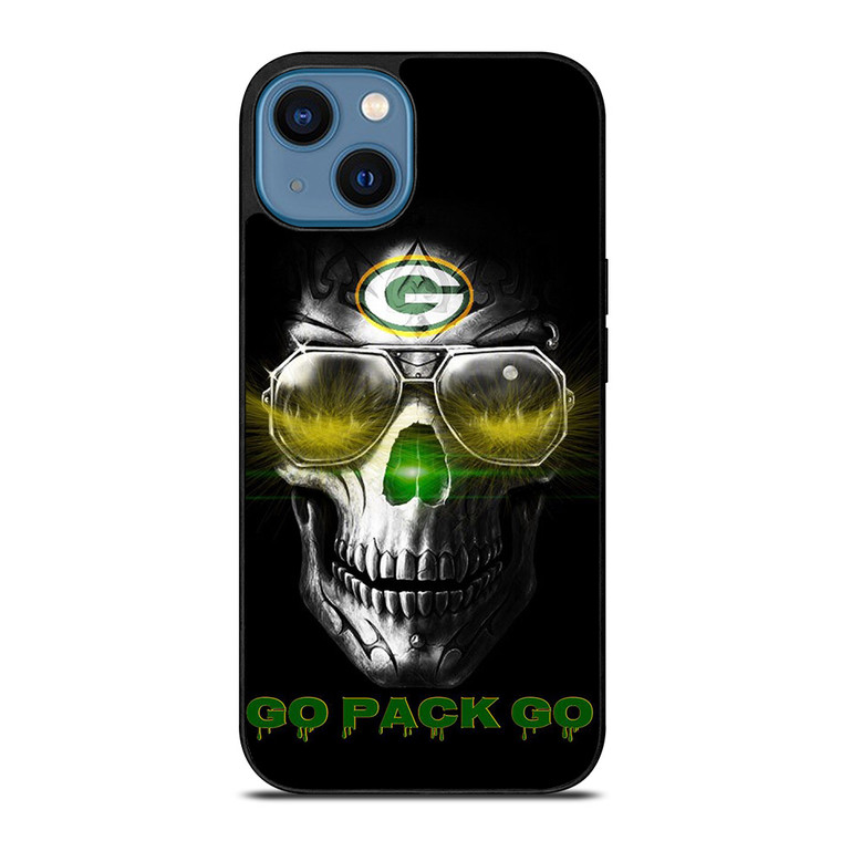 SKULL GREENBAY PACKAGES iPhone 14 Case Cover