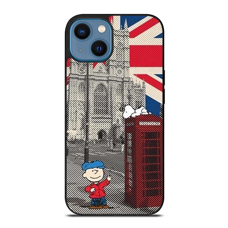 SNOOPY BOX TELEPHONE iPhone 14 Case Cover