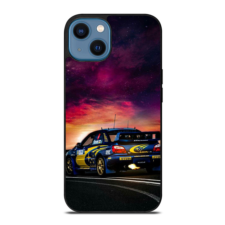 SUBARU IMPREZA WRX NEBULA iPhone 14 Case Cover