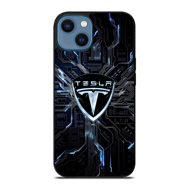 TESLA ELECTRIC iPhone 14 Case Cover