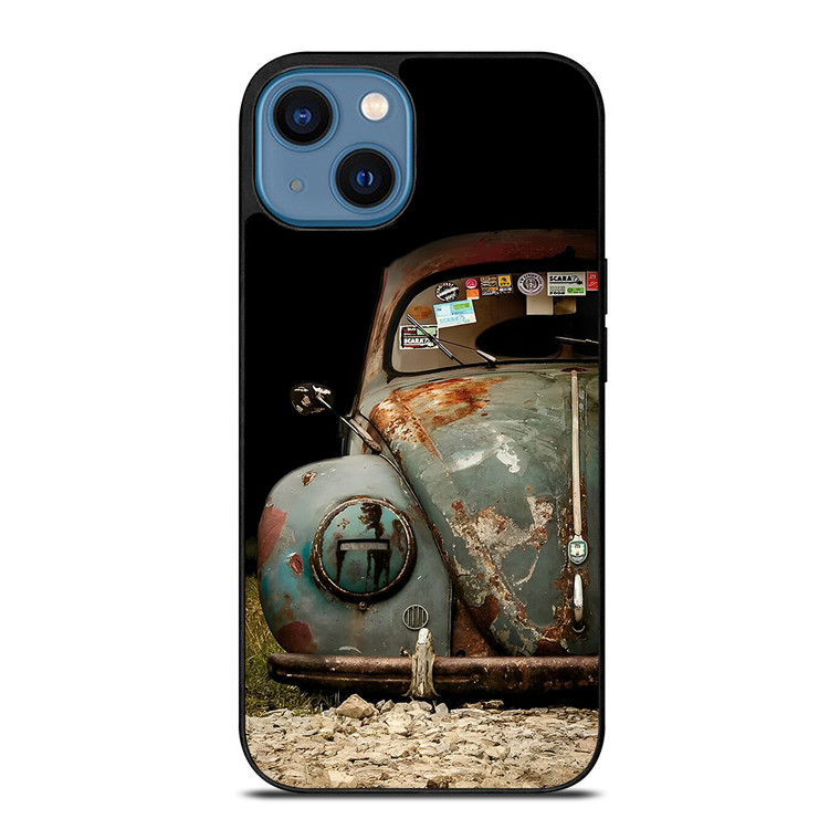 VW VOLKSWAGEN RUSTY iPhone 14 Case Cover