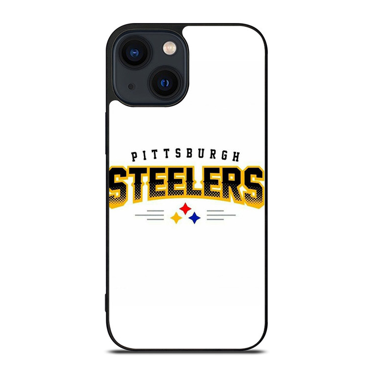 PITTSBURGH STEELERS WHITE WALL iPhone 14 Plus Case Cover