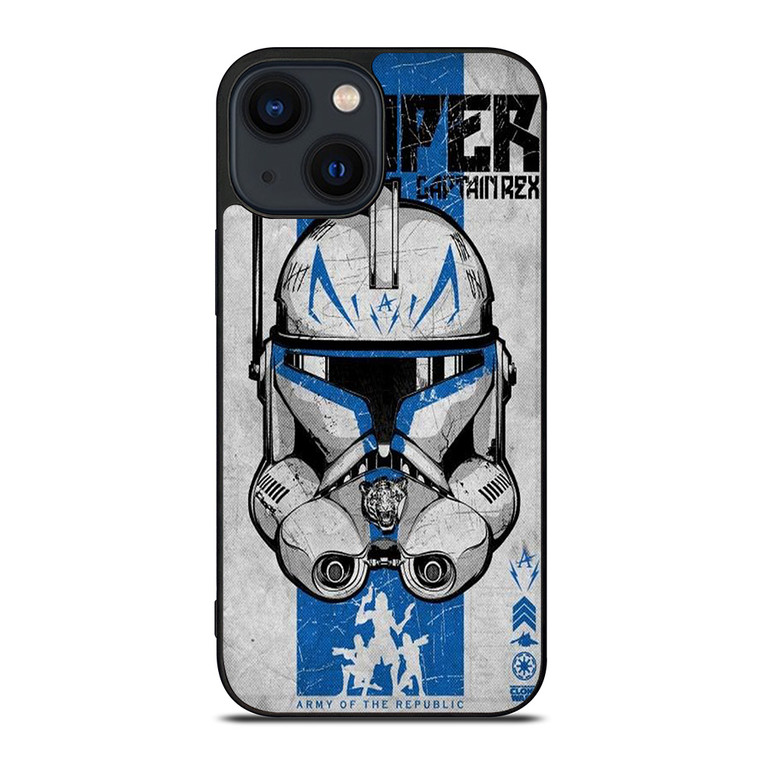 POSTER CLONE WARS STAR iPhone 14 Plus Case Cover