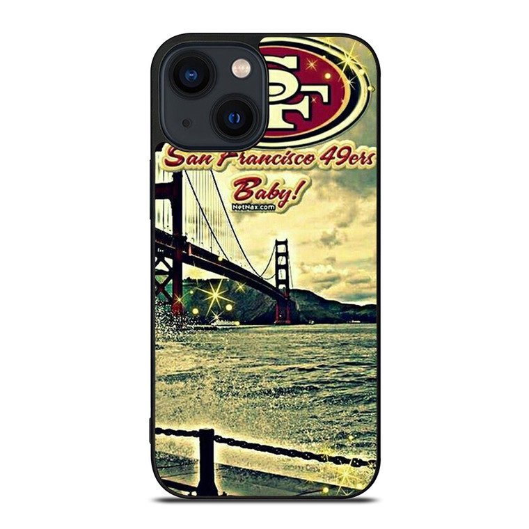 sf49ers SF 49ERS BRIDGE FOOTBALL iPhone 14 Plus Case Cover