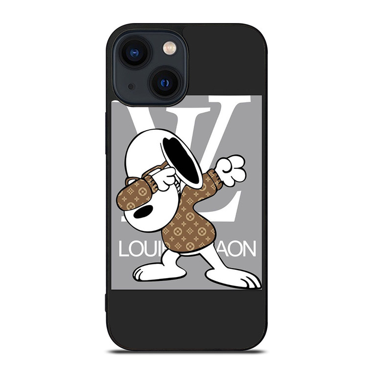 SNOOPY BROWN LOUIS iPhone 14 Plus Case Cover