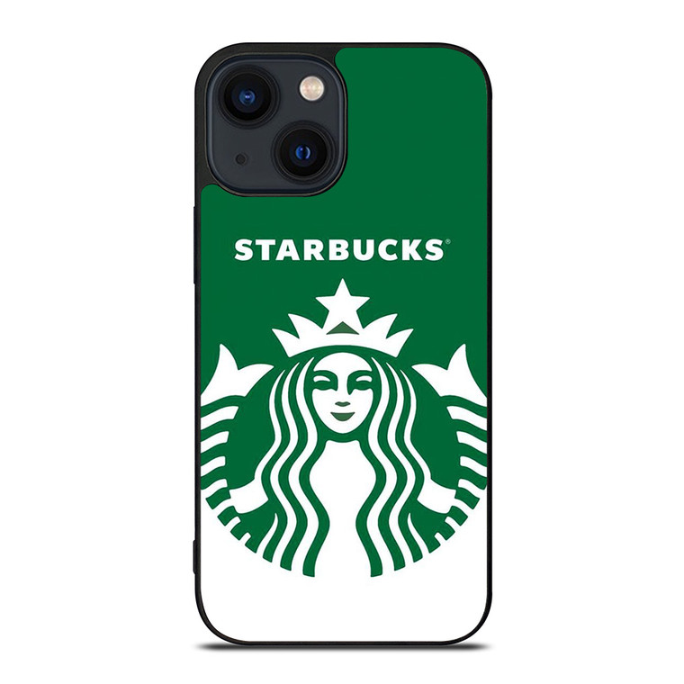 STARBUCKS COFFEE GREEN WALL iPhone 14 Plus Case Cover