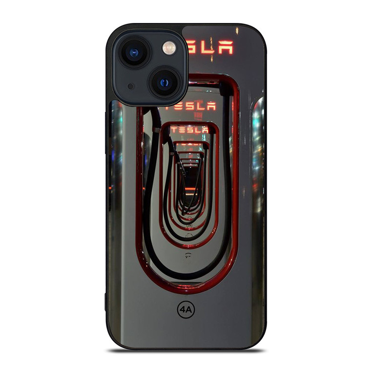TESLA STATION CHARGE iPhone 14 Plus Case Cover