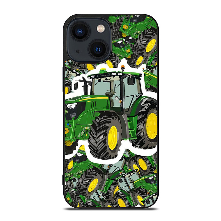 TRACTOR STICKER JOHN DEERE iPhone 14 Plus Case Cover