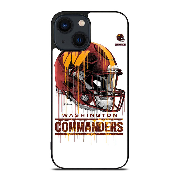 WASHINGTON COMMANDERS HELM ICON iPhone 14 Plus Case Cover