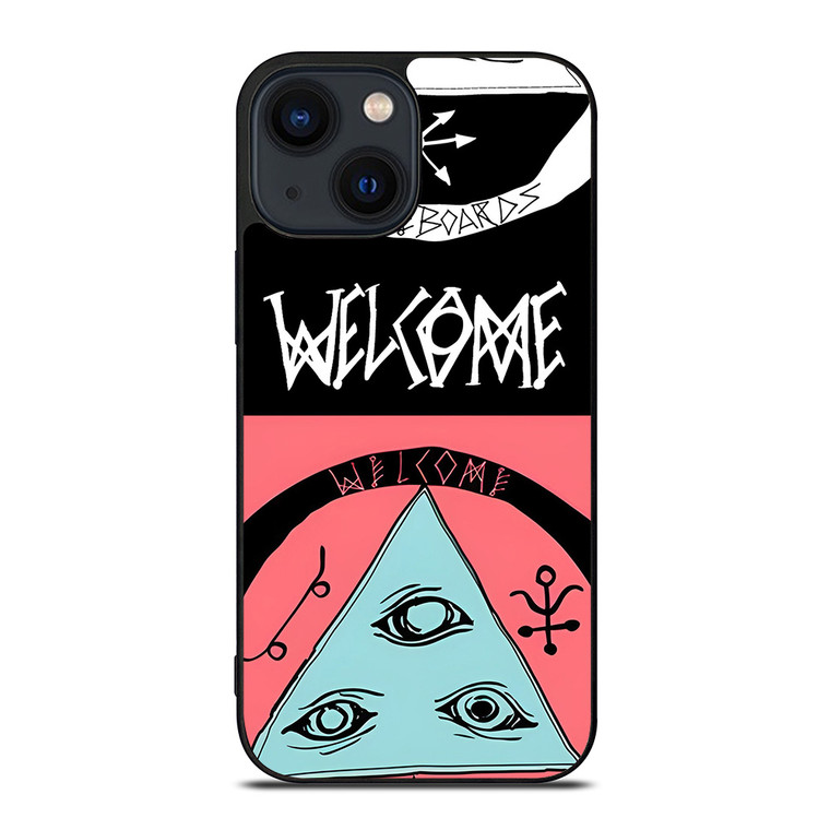 WELCOME SKATEBOARDS TWO iPhone 14 Plus Case Cover