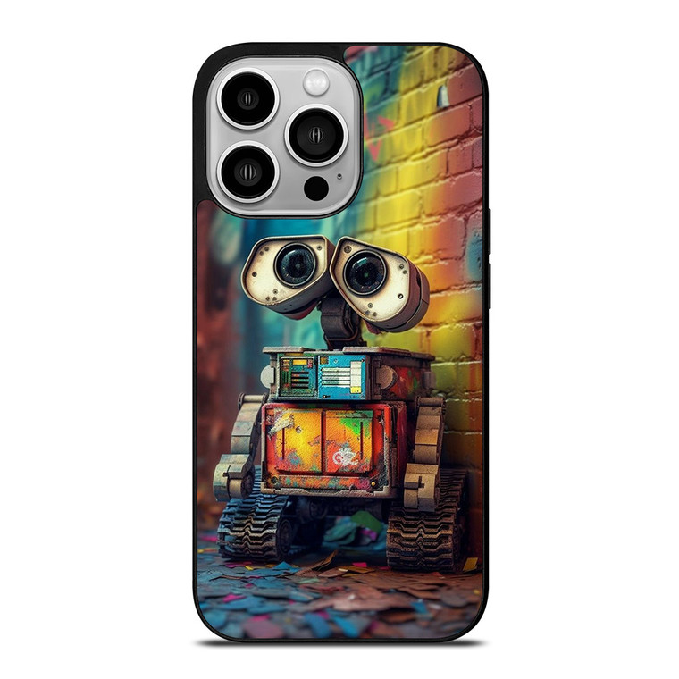 WALL E ROBOT COLORFUL iPhone 14 Pro Case Cover