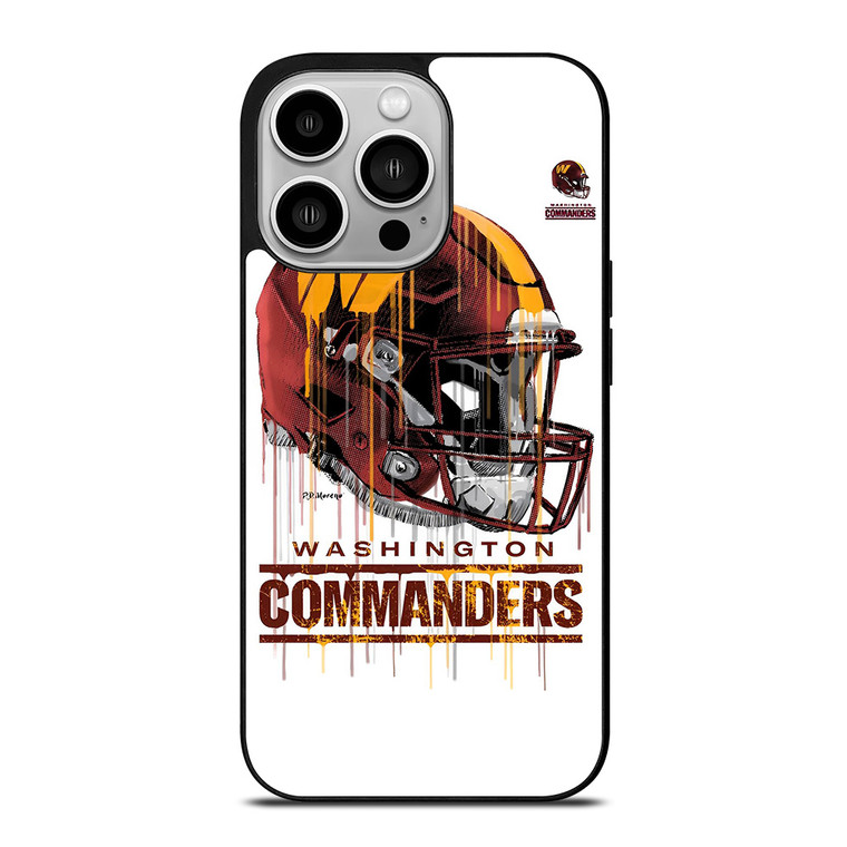 WASHINGTON COMMANDERS HELM ICON iPhone 14 Pro Case Cover