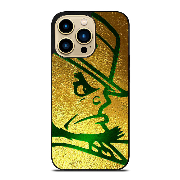 NOTRE DAME IRISH GOLD FACE iPhone 14 Pro Max Case Cover
