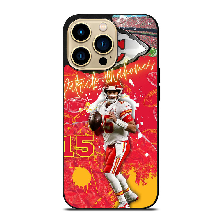 PATRICK MAHOMES WALLPAPER iPhone 14 Pro Max Case Cover