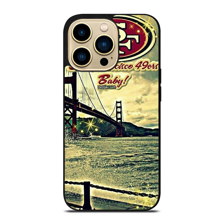 sf49ers SF 49ERS BRIDGE FOOTBALL iPhone 14 Pro Max Case Cover