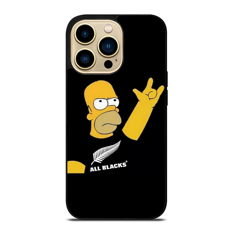 SIMPSON ALL BLACKS iPhone 14 Pro Max Case Cover