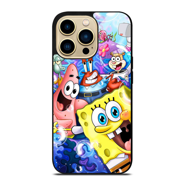 SPONGEBOB AND FRIEND BUBLE iPhone 14 Pro Max Case Cover