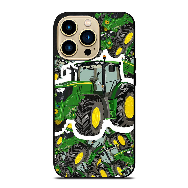 TRACTOR STICKER JOHN DEERE iPhone 14 Pro Max Case Cover