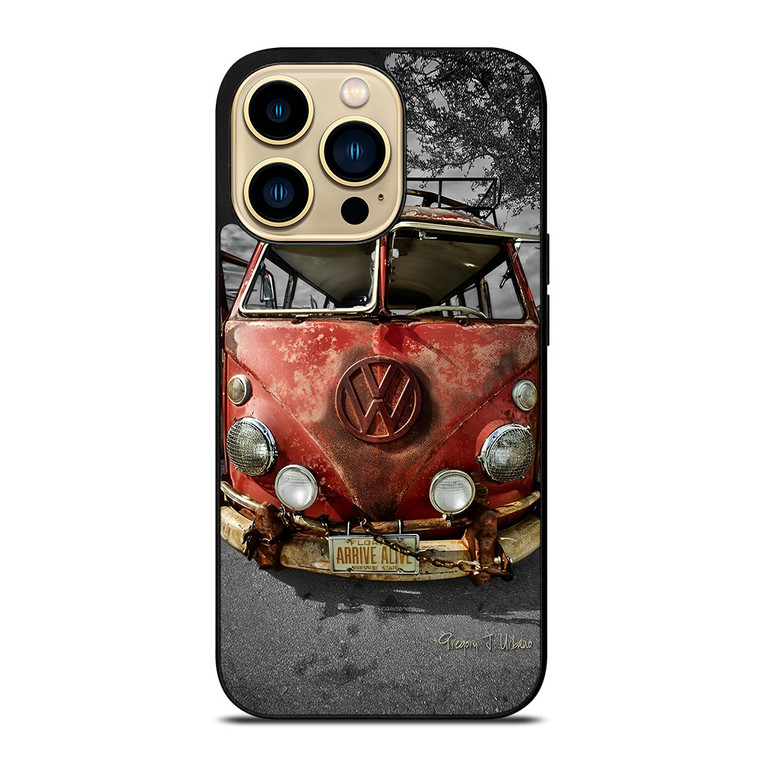 VW VOLKSWAGEN VAN RUSTY iPhone 14 Pro Max Case Cover