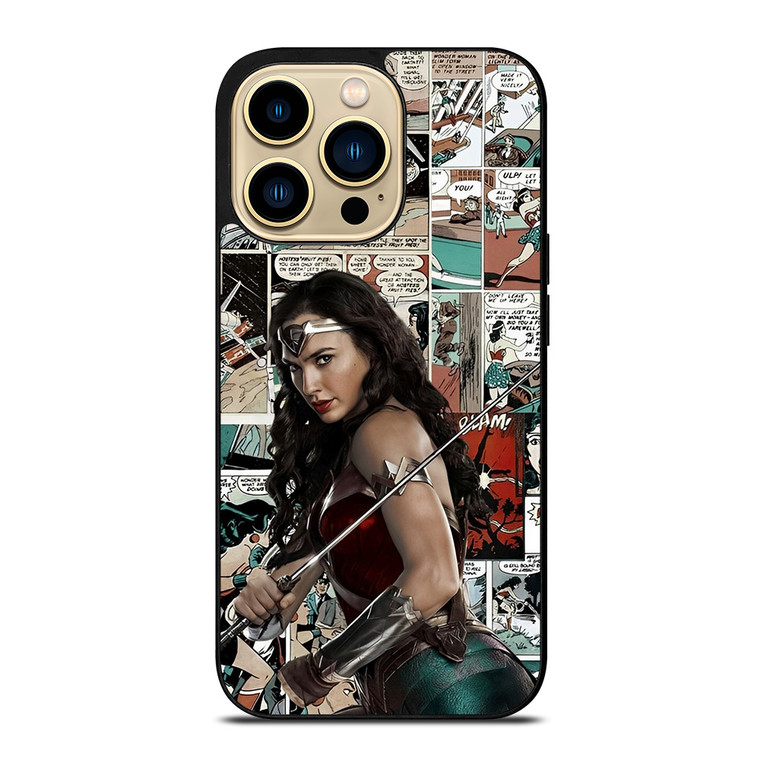 WONDER WOMAN COMIC iPhone 14 Pro Max Case Cover