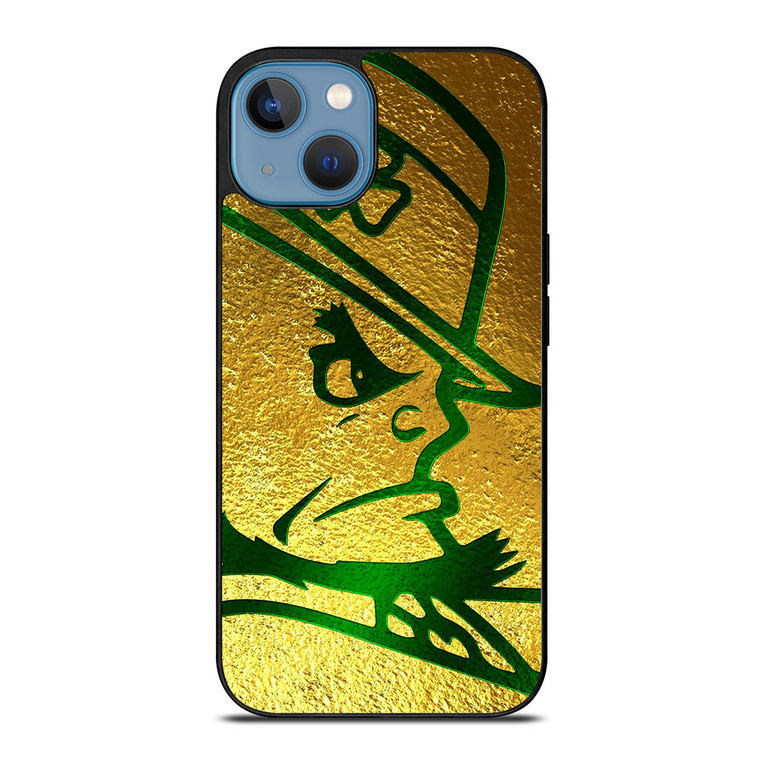 NOTRE DAME IRISH GOLD FACE iPhone 13 Case Cover