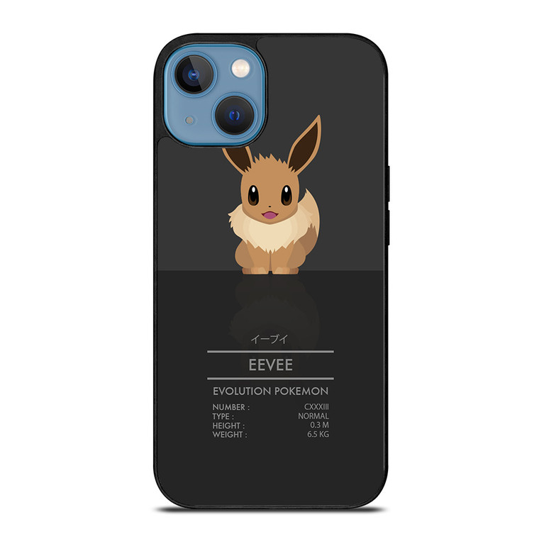 POKEMON EEVEE ABILITY iPhone 13 Case Cover