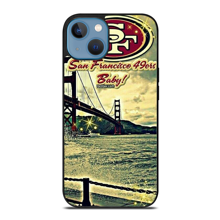 sf49ers SF 49ERS BRIDGE FOOTBALL iPhone 13 Case Cover