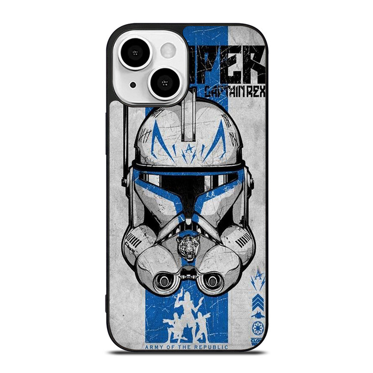 POSTER CLONE WARS STAR iPhone 13 Mini Case Cover