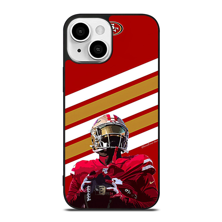 San Francisco 49ers STRIPS NFL iPhone 13 Mini Case Cover