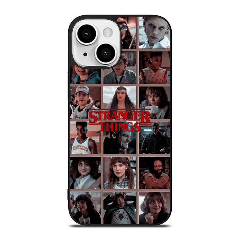 STRANGER THINGS ALL CHARACTER iPhone 13 Mini Case Cover