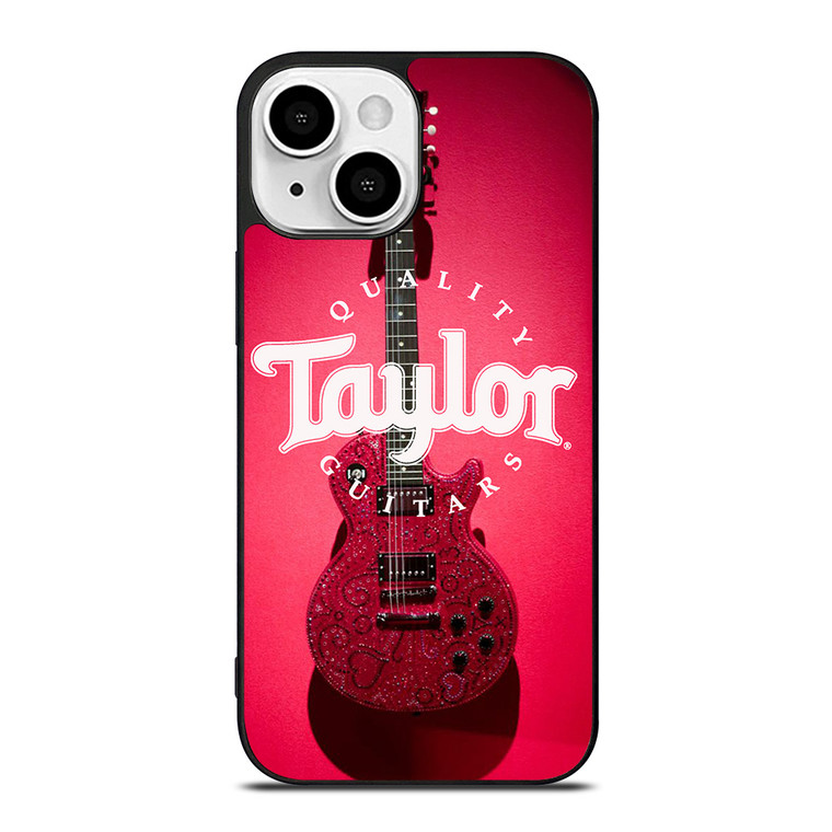 TAYLOR QUALITY GUITARS RED iPhone 13 Mini Case Cover