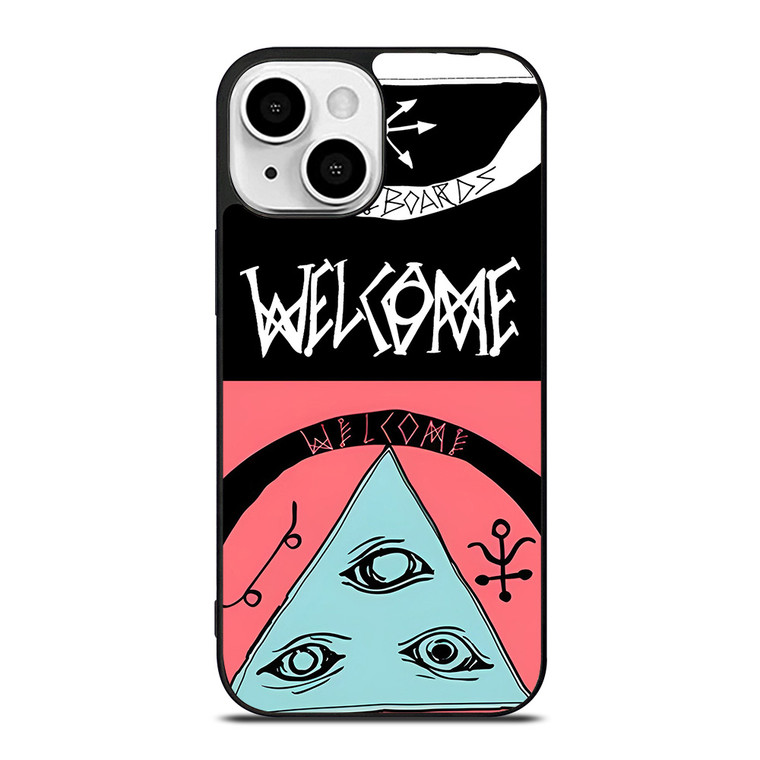 WELCOME SKATEBOARDS TWO iPhone 13 Mini Case Cover