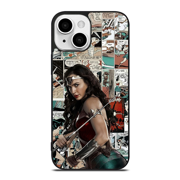 WONDER WOMAN COMIC iPhone 13 Mini Case Cover