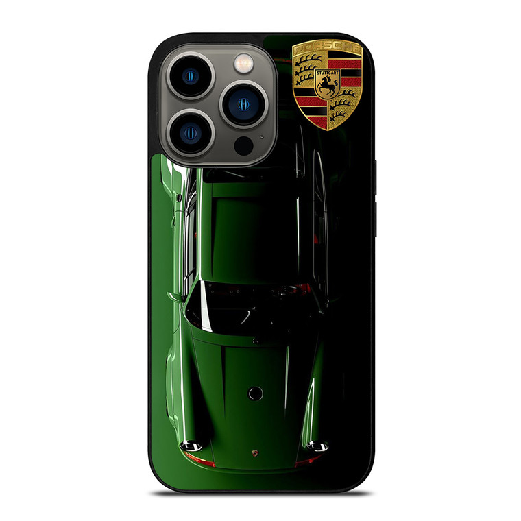 PORSCHE CAR GREEN iPhone 13 Pro Case Cover