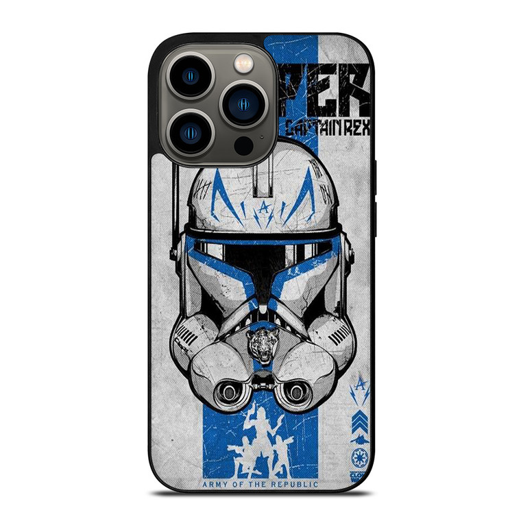 POSTER CLONE WARS STAR iPhone 13 Pro Case Cover