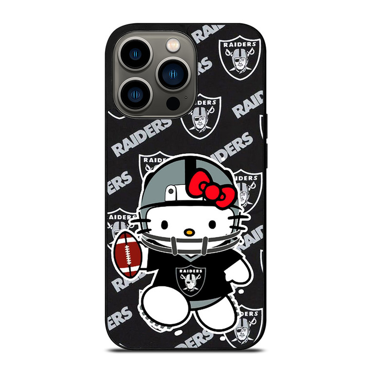 RAIDERS HELLO KITTY iPhone 13 Pro Case Cover