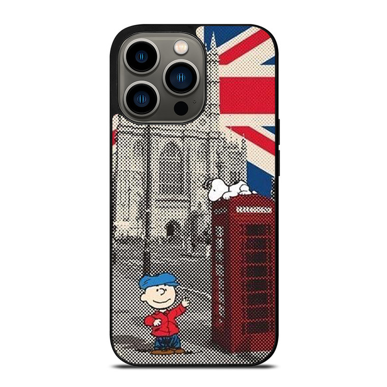 SNOOPY BOX TELEPHONE iPhone 13 Pro Case Cover