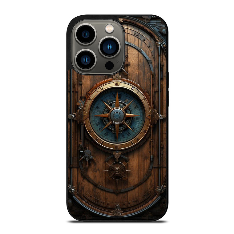 VINTAGE MAP COMPASS iPhone 13 Pro Case Cover