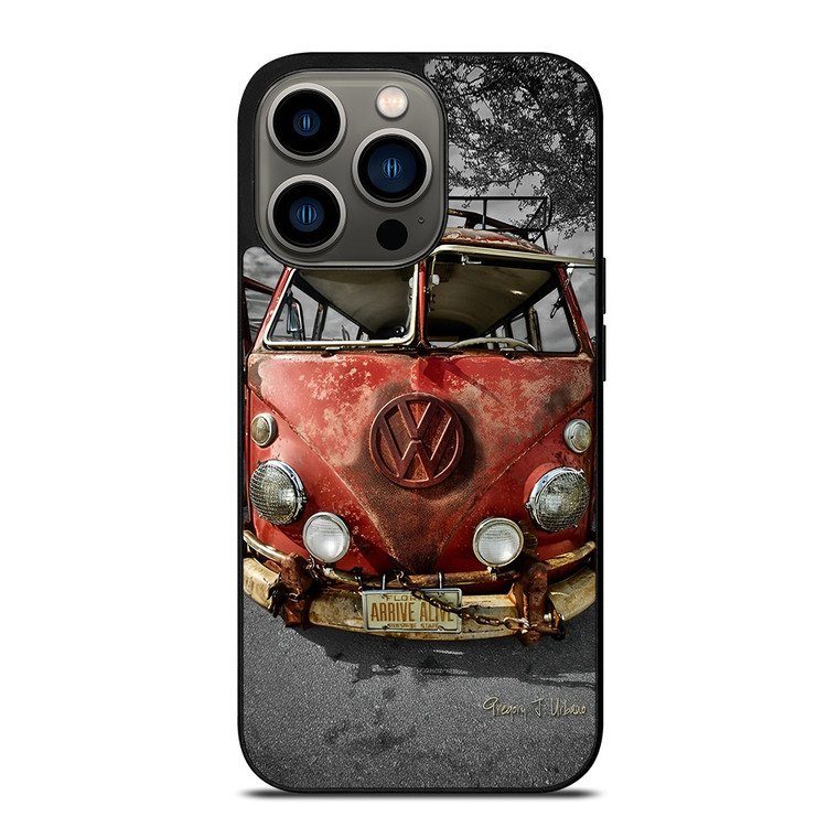 VW VOLKSWAGEN VAN RUSTY iPhone 13 Pro Case Cover