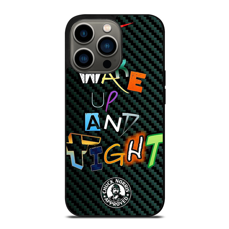 WAKE UP AND TIGHT NIKE iPhone 13 Pro Case Cover