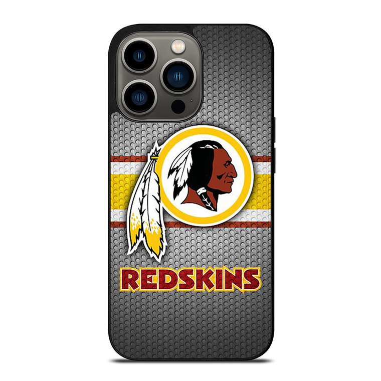 WASHINGTON REDSKINS EMBLEM CARBON iPhone 13 Pro Case Cover