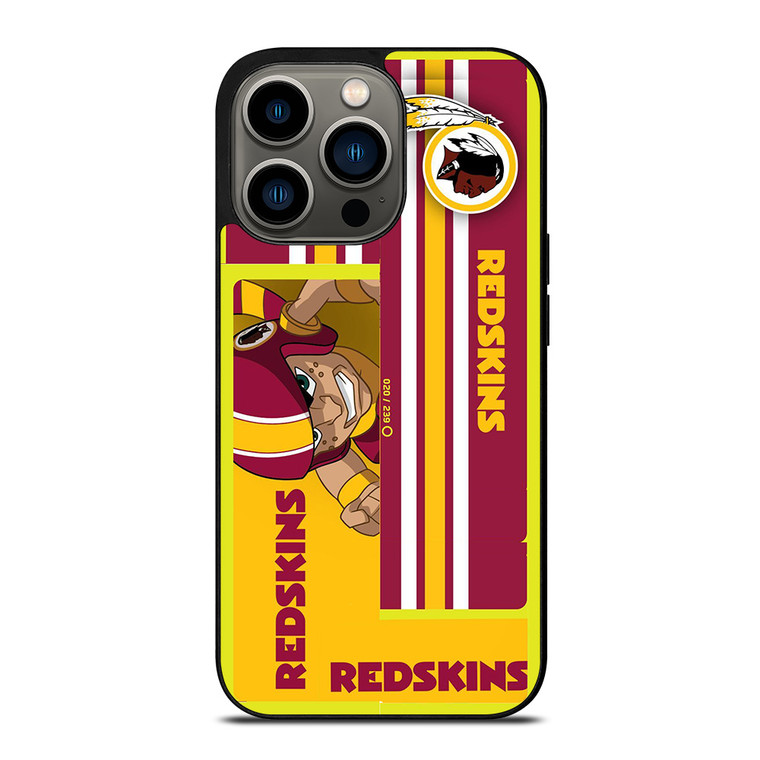 WASHINGTON REDSKINS YELLOW RED MLS iPhone 13 Pro Case Cover