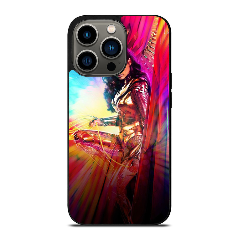 WONDER WOMAN ABSTRAC ART iPhone 13 Pro Case Cover